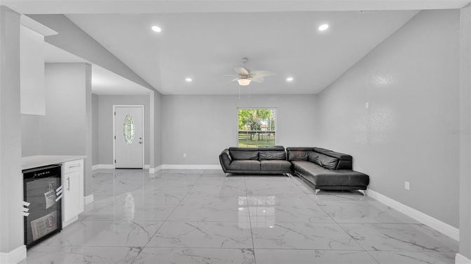 Interior, Living room, Marble, Recessed Lighting