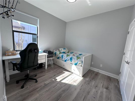 Bedroom, Home Office, Interior, Wood Texture Flooring