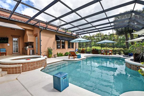 Glass Ceilings, Interior, Pool, Sun Room