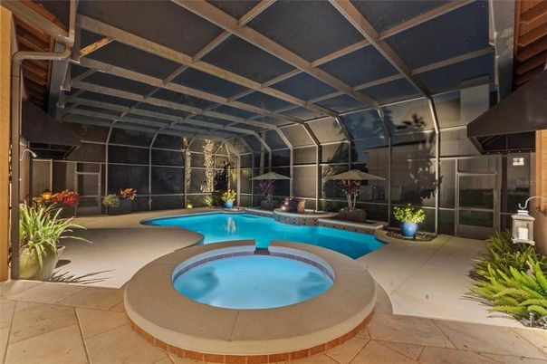 Glass Ceilings, Interior, Pool, Sun Room