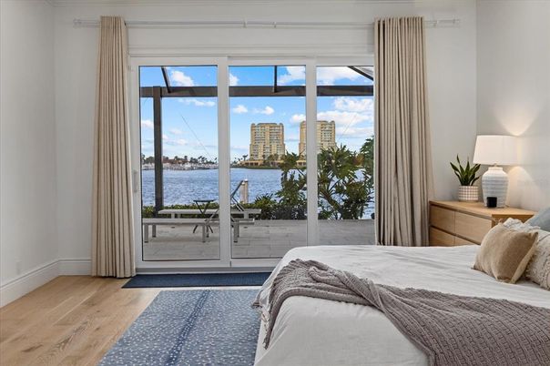 Bedroom, Interior, Water, Wood Texture Flooring