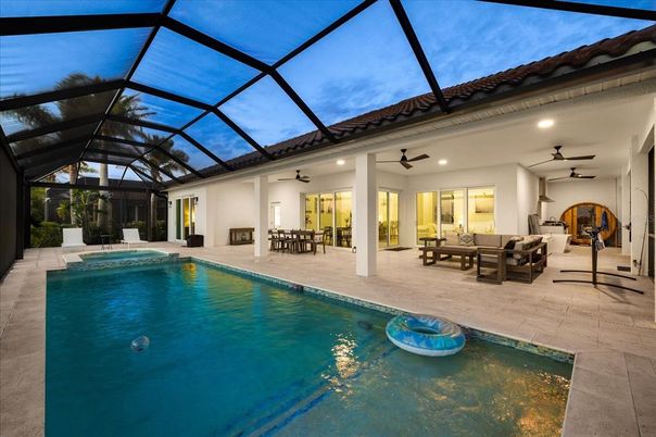 Glass Ceilings, Interior, Pool, Sun Room