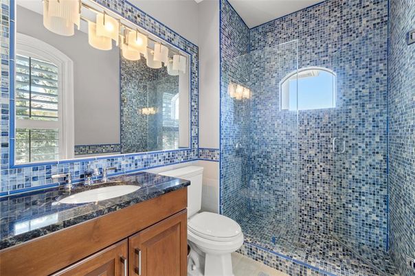 Bathroom, Glass Shower, Interior