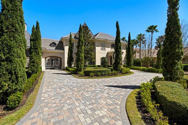 Backyard, Exterior, Facade, French Provincial