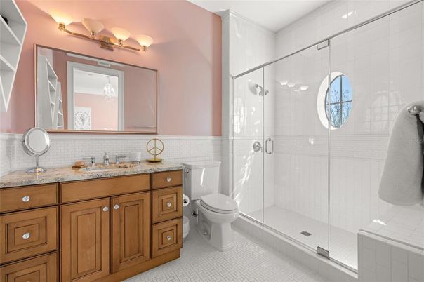 Bathroom, Glass Shower, Interior