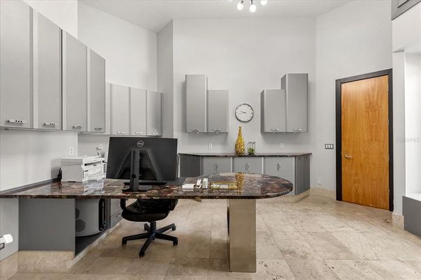 Home Office, Interior, Kitchen