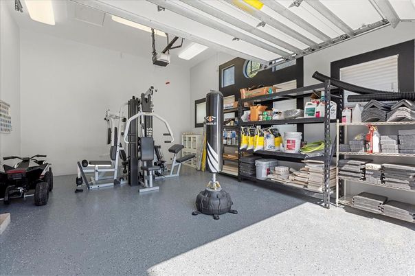 Fitness Equipment, Garage, Interior