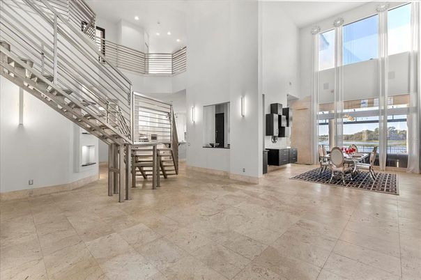Dining room, Interior, Recessed Lighting