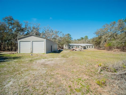 Backyard, Detached Garage, Exterior
