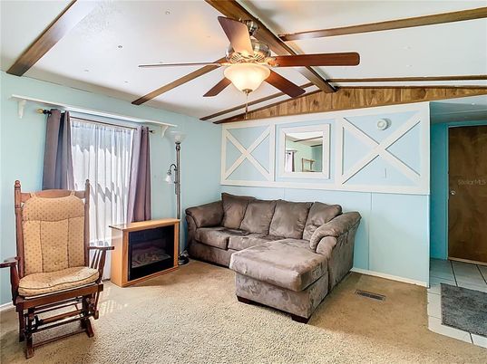 Interior, Living room, Wooden Beams