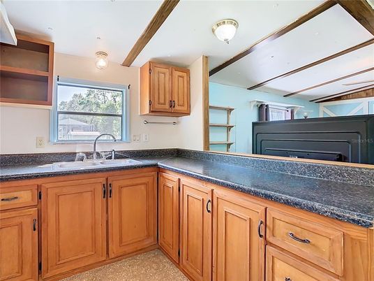 Interior, Kitchen, Wooden Beams