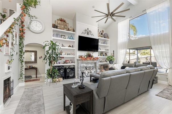 Fireplace, Interior, Living room, Wood Texture Flooring