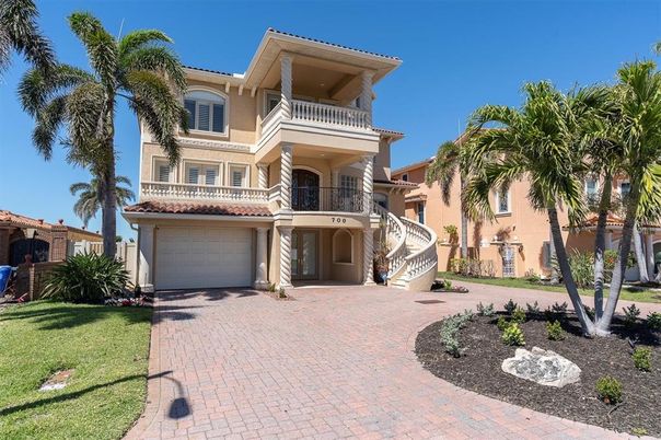 Attached, Backyard, Exterior, Facade, Mediterranean