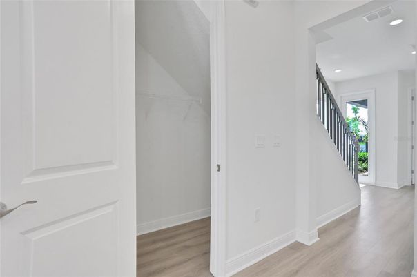 Interior, Recessed Lighting, Wood Texture Flooring