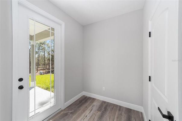 Empty room, Interior, Wood Texture Flooring