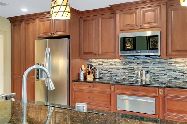 Interior, Kitchen, Recessed Lighting, Stainless Steel Appliances