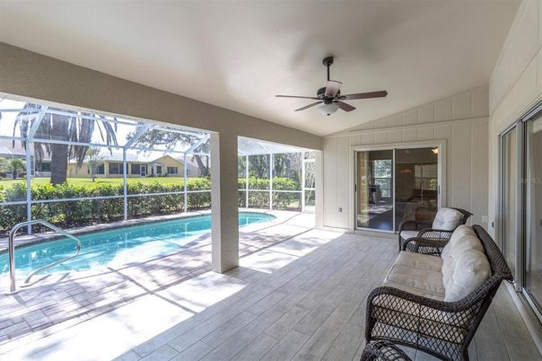 Glass Ceilings, Interior, Pool, Sun Room, Wood Texture Flooring