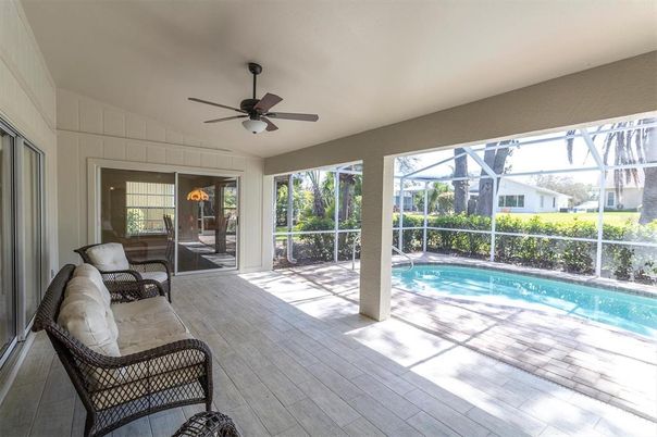 Glass Ceilings, Interior, Pool, Sun Room, Wood Texture Flooring