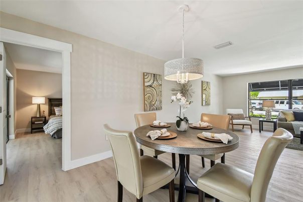 Chandelier, Dining room, Interior, Living room, Wood Texture Flooring