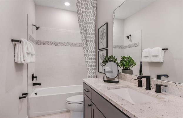 Bathroom, Interior, Recessed Lighting