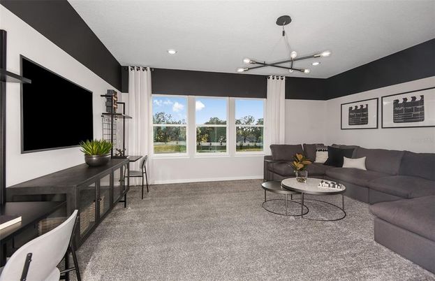 Interior, Living room, Pendant Lights, Recessed Lighting