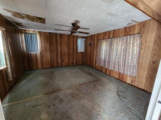 Empty room, Interior, Wooden Walls
