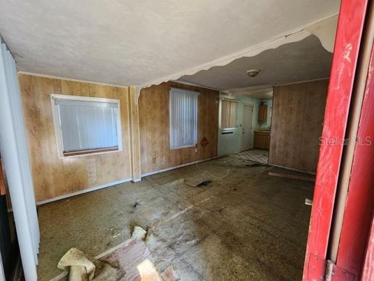 Empty room, Interior, Wooden Walls