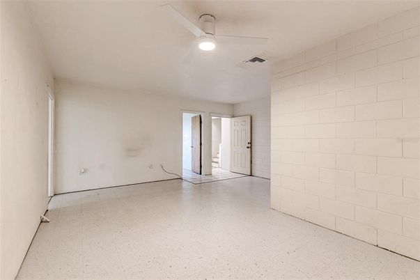 Empty room, Interior, Stone Walls