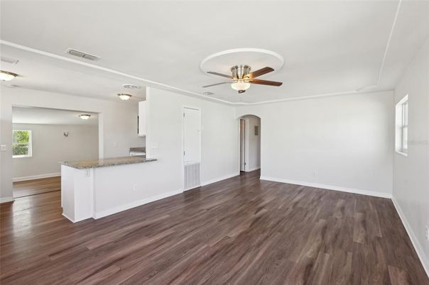 Empty room, Interior, Wood Texture Flooring