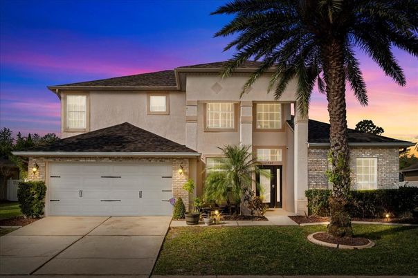 Attached, Exterior, Facade, Brick Facade, Mediterranean