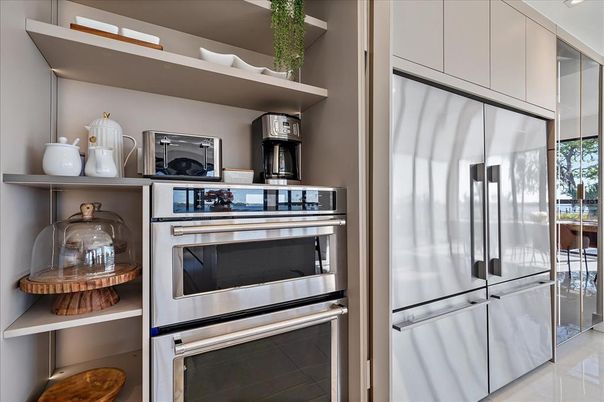 Interior, Kitchen, Stainless Steel Appliances