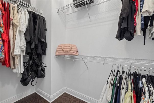 Interior, Walk-in Closets, Wood Texture Flooring