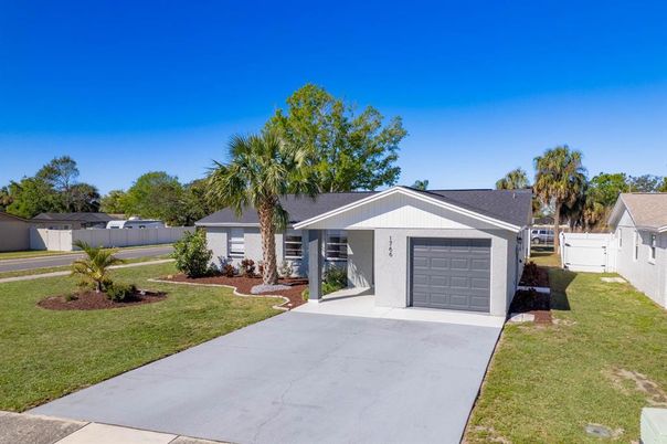 Attached, Backyard, Exterior, Facade, Ranch