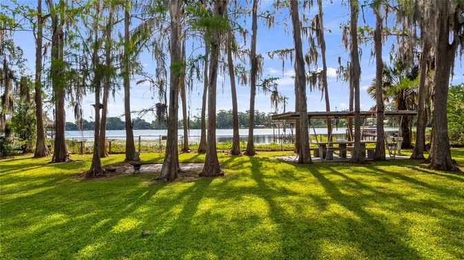 Backyard, Exterior, Lake