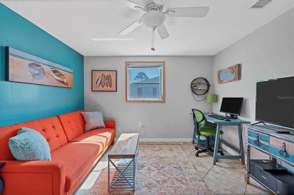 Home Office, Interior, Living room