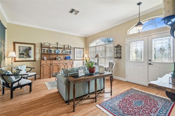 Home Office, Interior, Pendant Lights, Wood Texture Flooring