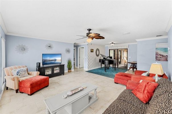 Interior, Living room, Piano
