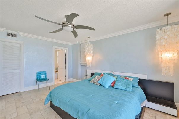 Bedroom, Interior, Pendant Lights