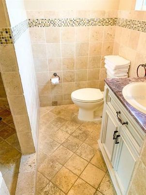 Bathroom, Interior, Tile Countertops