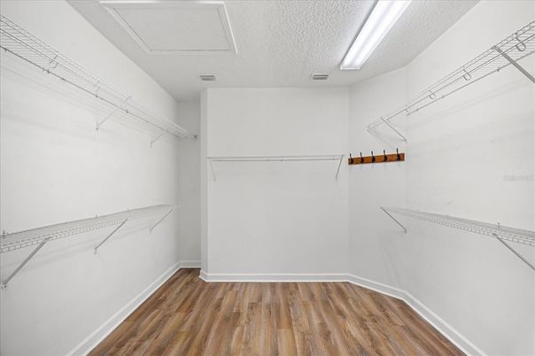 Interior, Walk-in Closets, Wood Texture Flooring