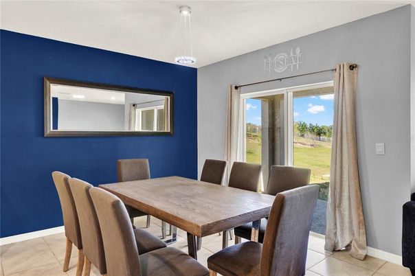 Dining room, Interior, Pendant Lights