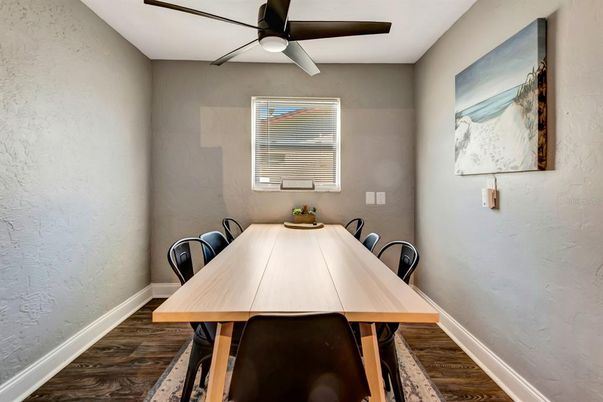 Dining room, Interior, Wood Texture Flooring