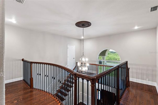 Chandelier, Interior, Recessed Lighting, Wood Texture Flooring