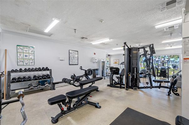 Fitness Equipment, Gym, Interior