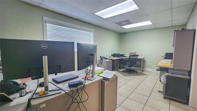 Home Office, Interior, Recessed Lighting