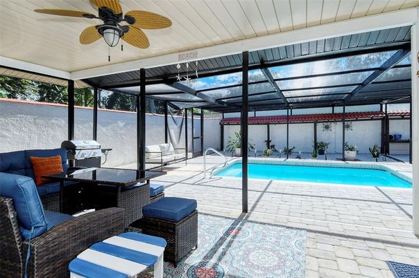 Glass Ceilings, Interior, Pool, Sun Room