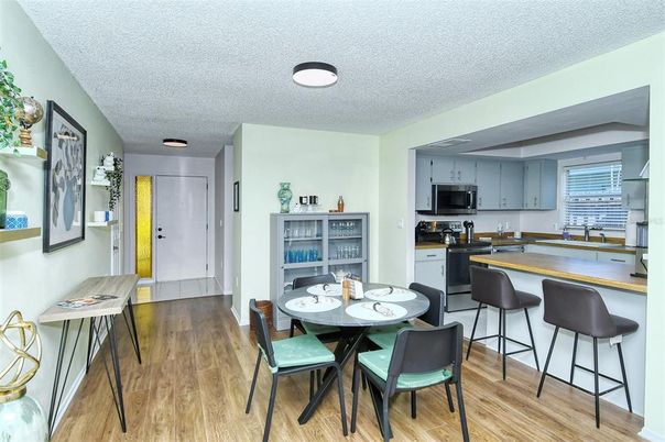 Dining room, Interior, Kitchen, Wood Texture Flooring