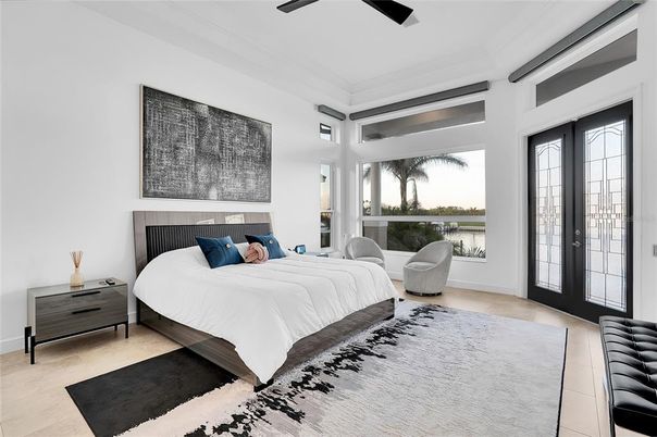 Bedroom, Interior, Water, Wood Texture Flooring