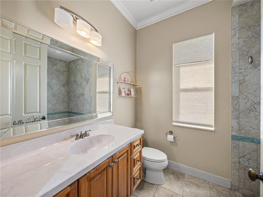 Bathroom, Glass Shower, Interior, Marble Walls