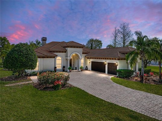 Attached, Backyard, Exterior, Facade, Mediterranean